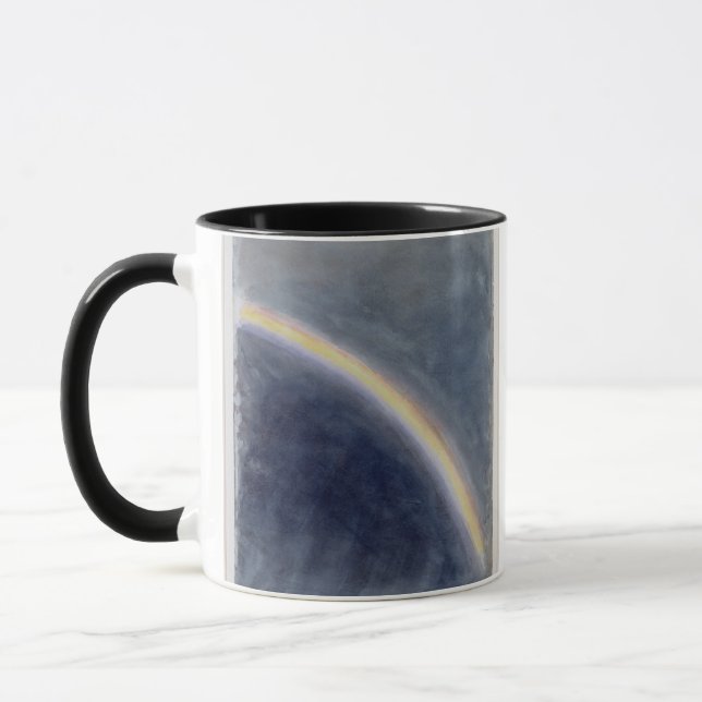 Sky Study with Rainbow, 1827 (w/c on paper) Mug (Left)