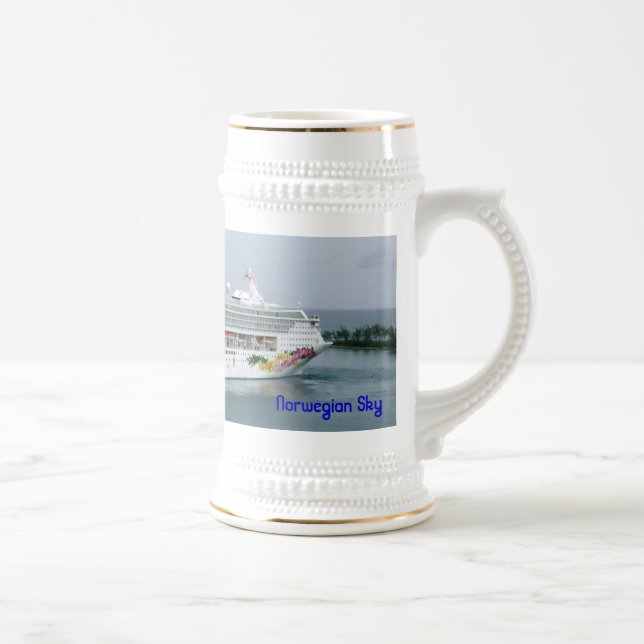 Sky Turning in Nassau Beer Stein (Right)