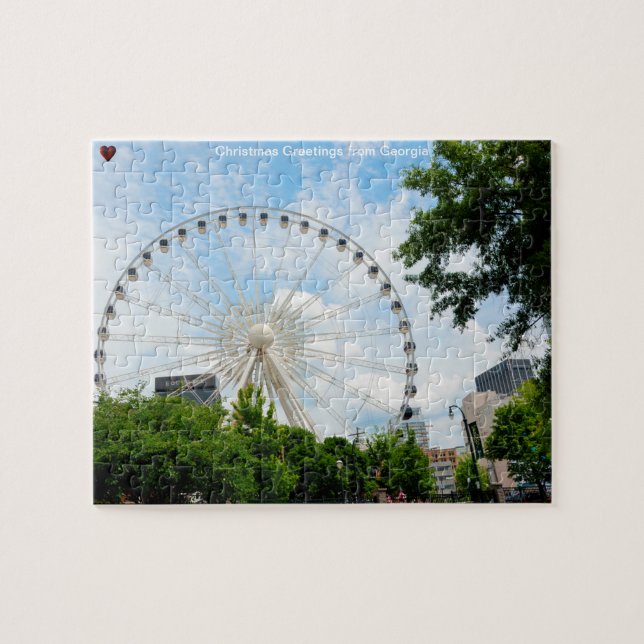 Sky View Ferris Wheel Georgia Jigsaw Puzzle (Horizontal)