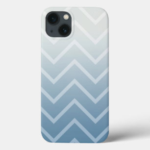 Sky White Chevron iPhone 13 Case