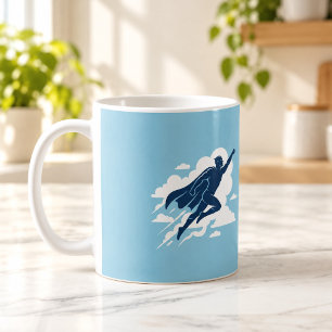 Skybound Hero Silhouette Mug