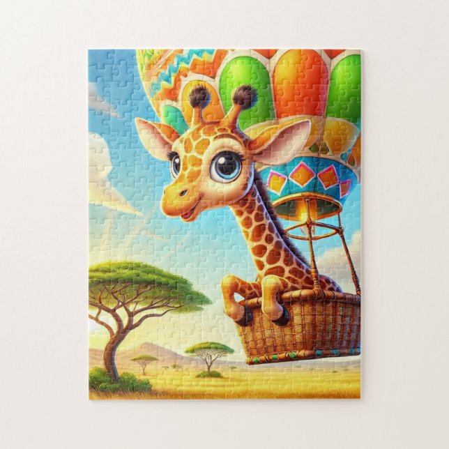 Skybound Safari Jigsaw Puzzle (Vertical)