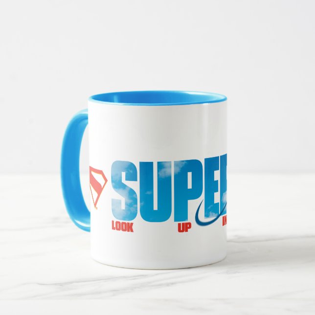 Skybound Superman Silhouette Mug (Front Left)