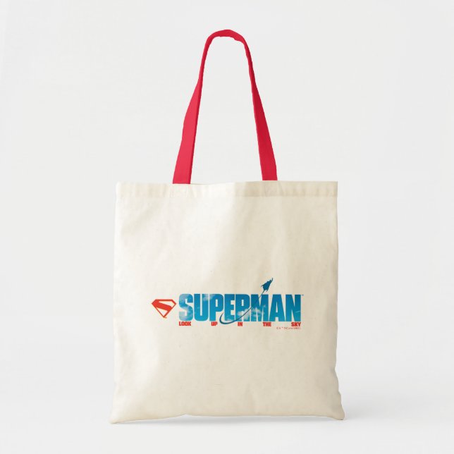 Skybound Superman Silhouette Tote Bag (Front)