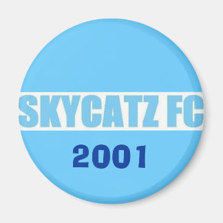 SKYCATZFC TEXT 2001 Magnet