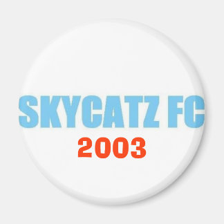 SKYCATZFC TEXT 2003 Magnet