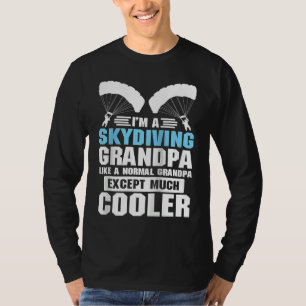 Skydive Parachute Parachutist Skydiver Skydiving R T-Shirt