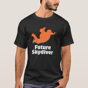 Skydive Parachute Skydiver Parachutist   Base Jump T-Shirt