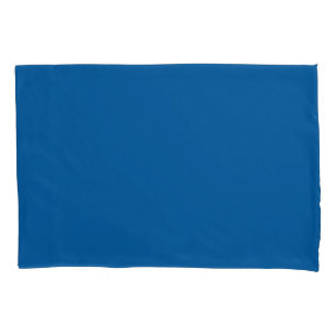 Skydiver Blue, Solid Colour Royal Blue Pillowcase