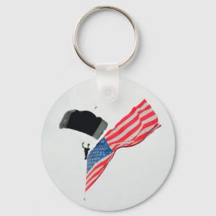 Skydiver Keychain