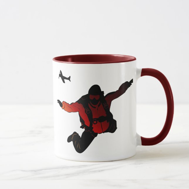 Skydiver Mug (Right)