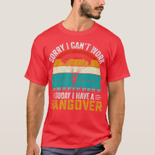 Skydiver Parachute Jumping Parachuting Skydiving P T-Shirt