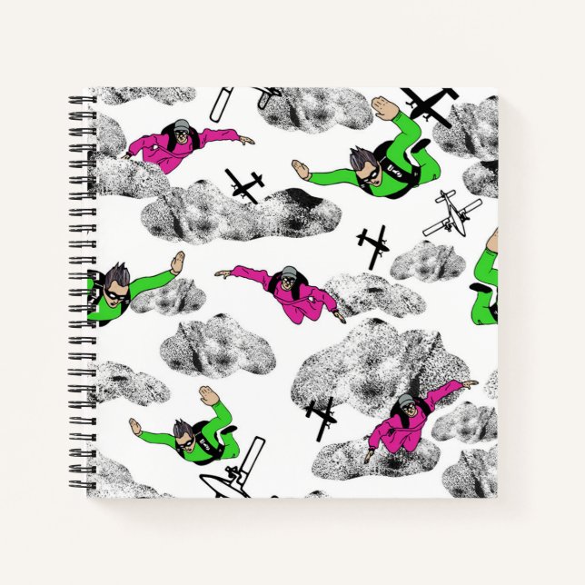 Skydivers Notebook (Front)