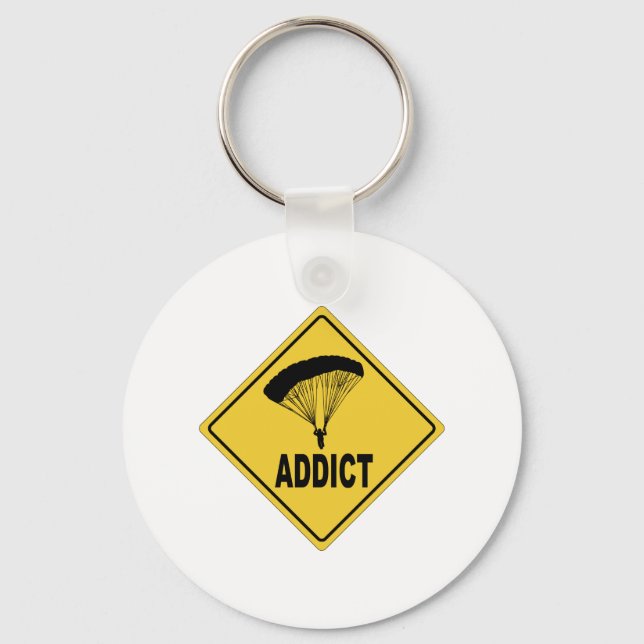 Skydiving 1 keychain (Front)