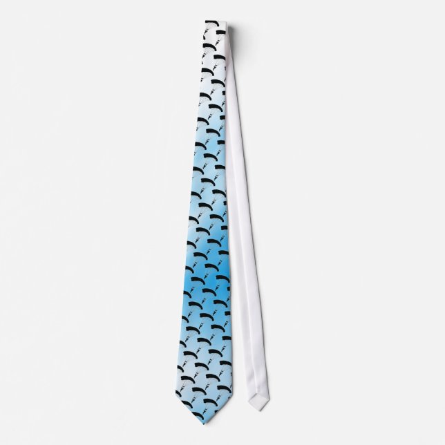 Skydiving Design Necktie (Front)
