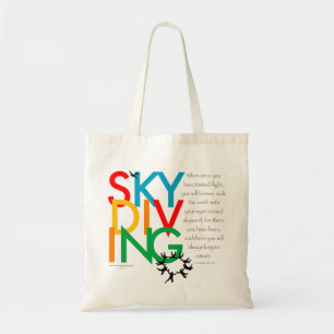Skydiving Desire Tote Bag