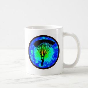 SKYDIVING EARTH VIEW COFFEE MUG