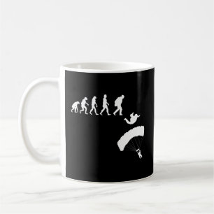 Skydiving Evolution Parachute Coffee Mug