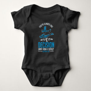 Skydiving Extreme Sport Lover Hobby Paraglider Baby Bodysuit