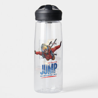  Skydiving-Feel Freedom Above Clouds | (Men) 25oz Water Bottle
