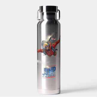  Skydiving-Feel Freedom Above Clouds | (Men) Water Bottle