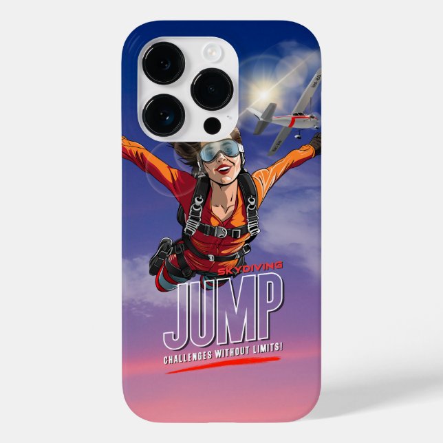  Skydiving-Feel Freedom Above Clouds | (Women) Case-Mate iPhone Case (Back)
