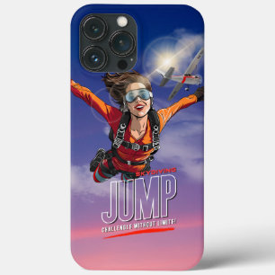 Skydiving-Feel Freedom Above Clouds (Women) iPhone 13 Pro Max Case