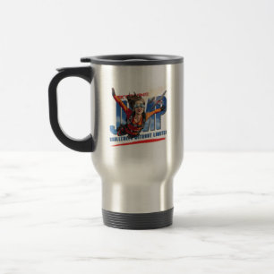 Skydiving-Feel Freedom Above Clouds Women - Travel Mug