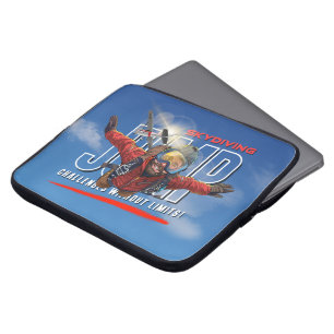 Skydiving-Feel Freedom Above the Clouds 15" Men Laptop Sleeve