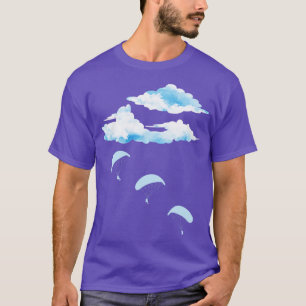 Skydiving Hobby Paraglider Gift Outdoor Paraglidin T-Shirt