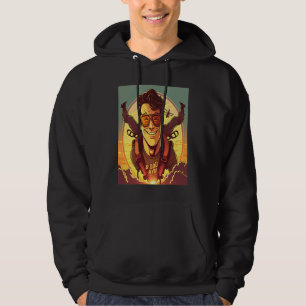 Skydiving Instructor Sunset Skydiving Dad 1 Hoodie