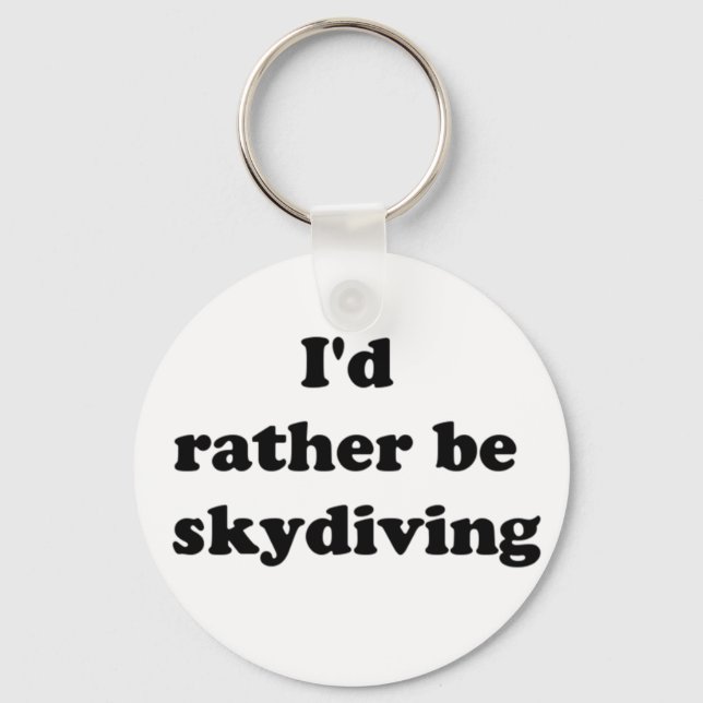 skydiving keychain (Front)