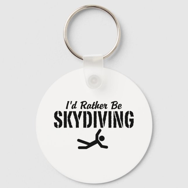 Skydiving Keychain (Front)