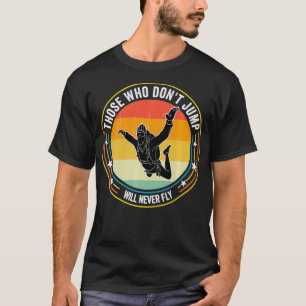 Skydiving Parachuting Premium _7 T-Shirt