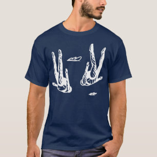 Skydiving parallel jump (2) T-Shirt