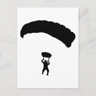 Skydiving Postcard