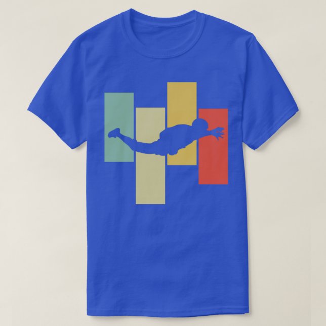 Skydiving Reggae T-Shirt (Design Front)