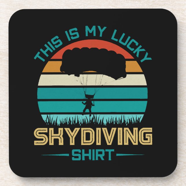 Skydiving School Portland Coaster (Front)