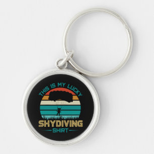 Skydiving School Portland Keychain