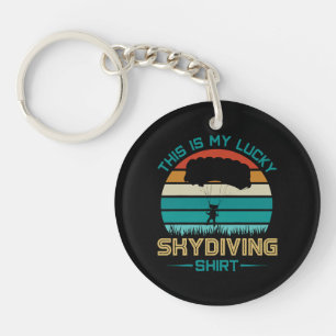Skydiving School Portland Keychain