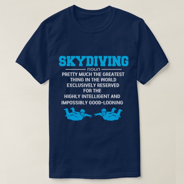 Skydiving Skydive Skydiver Parachute Base Jump  7  T-Shirt (Design Front)