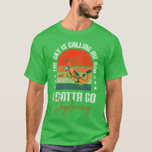 Skydiving Sport Base Jumping friend funny T-Shirt