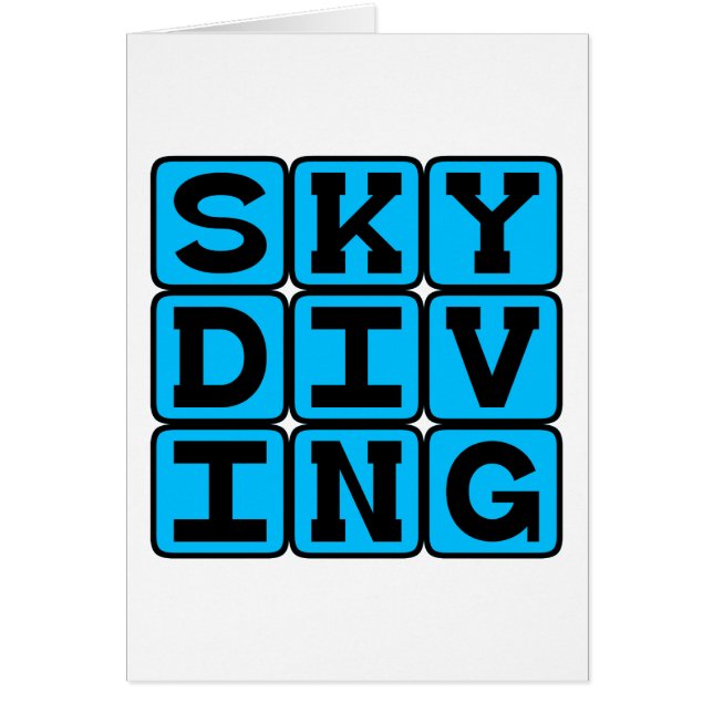 Skydiving, Sports (Front)