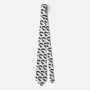 Skydiving T-rex Tie
