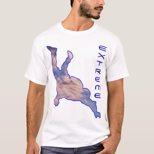 SkyDiving: The Extremests T-Shirt (Front)