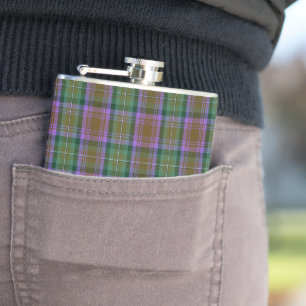 Skye Tartan Plaid Pattern Hip Flask