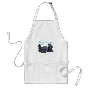 Skye Terrier Birthday Cards Standard Apron