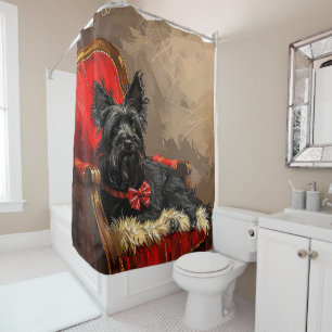 Skye Terrier Dog Christmas Festive 