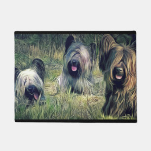 skye terrier doormat