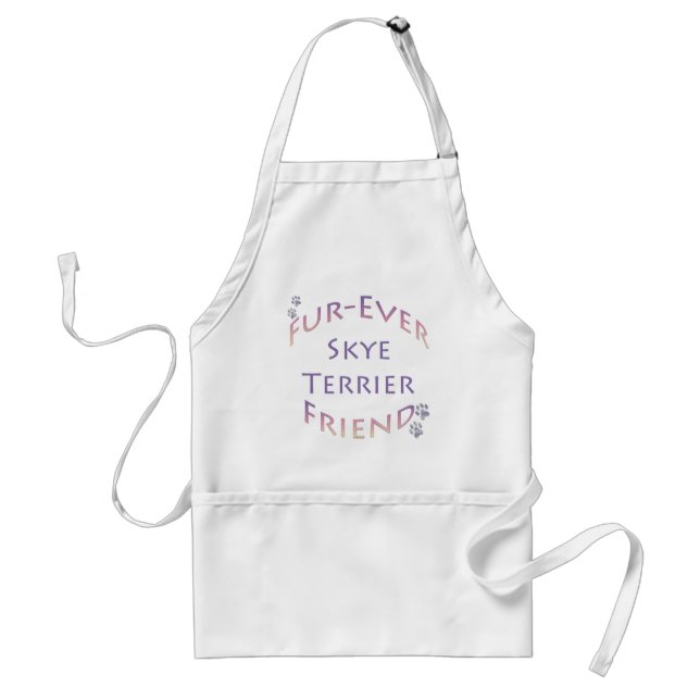 Skye Terrier Furever Friend Standard Apron (Front)